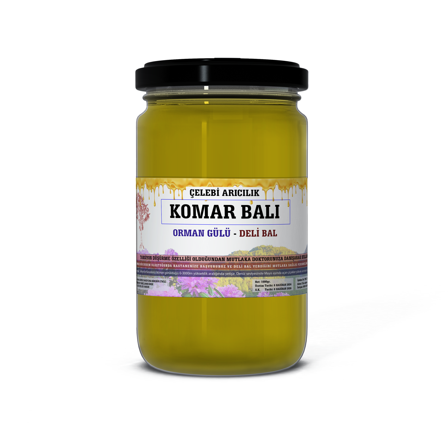 Komar balı (Deli bal - Orman Gülü)