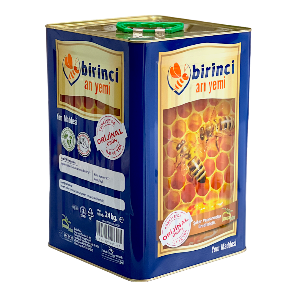Birinci Arı Şurubu - Mavi Teneke (24 KG)