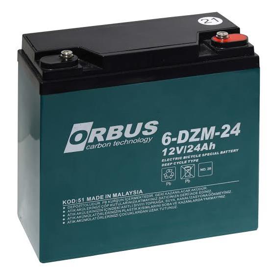 12 Volt 24Ah (amper) Çit sistemi Aküsü