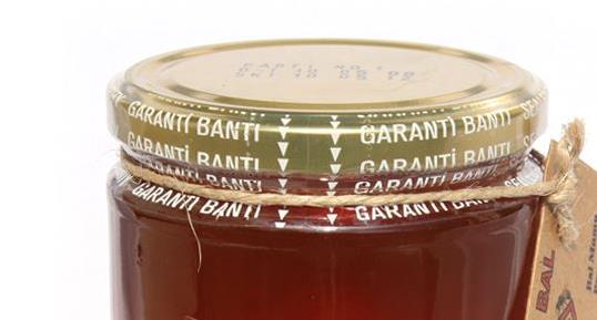 KAVANOZ EMNİYET GARANTİ BANDI 82-85 MM (105gr) - 200 ADET