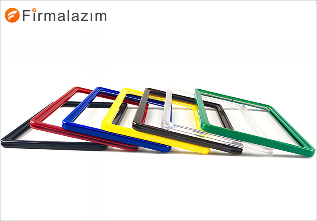 ÇERÇEVE MAŞASI - RENKLİ PLASTİK SAPLI