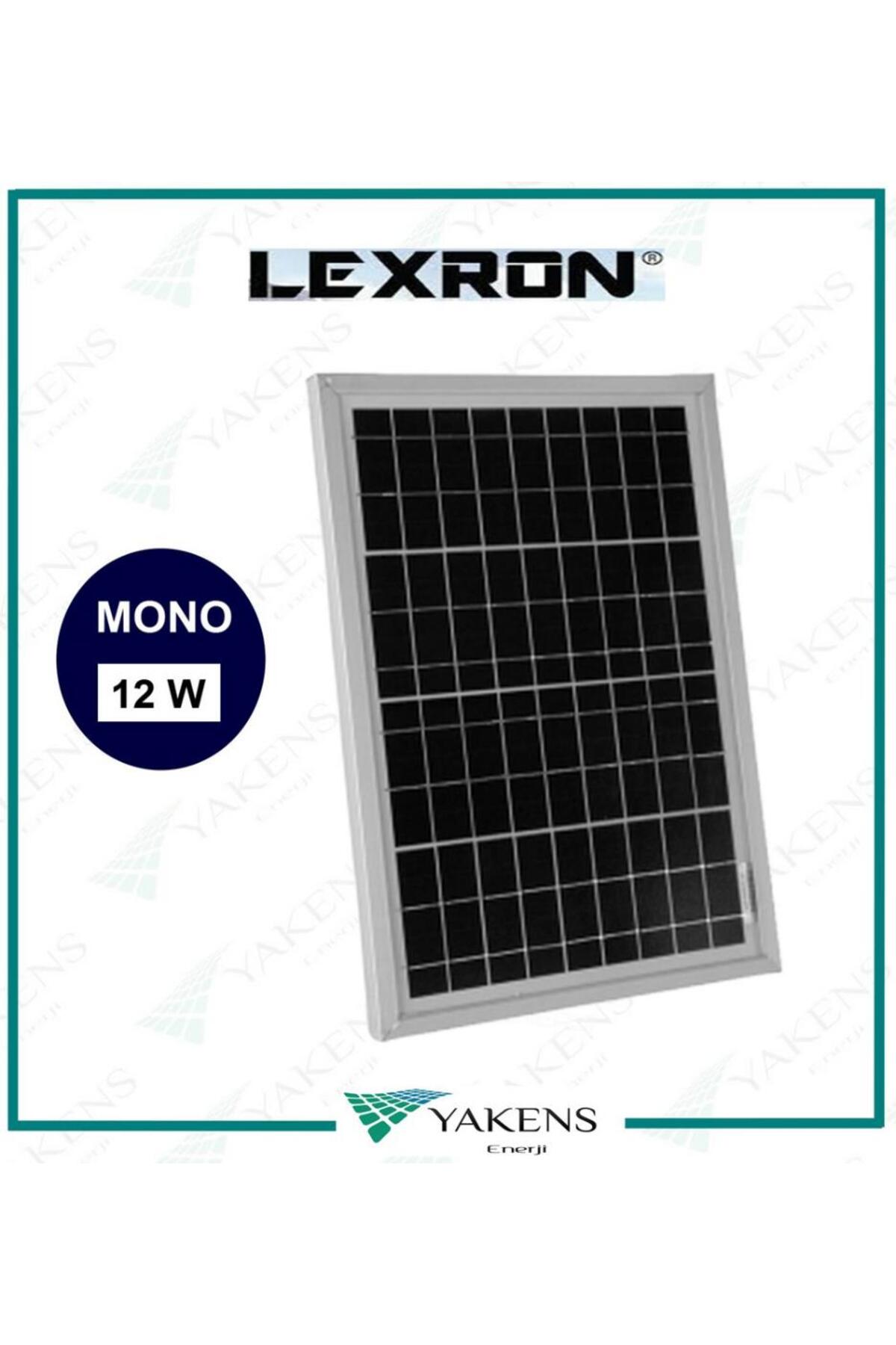 12WATT MONOKRİSTAL GÜNEŞ PANELİ