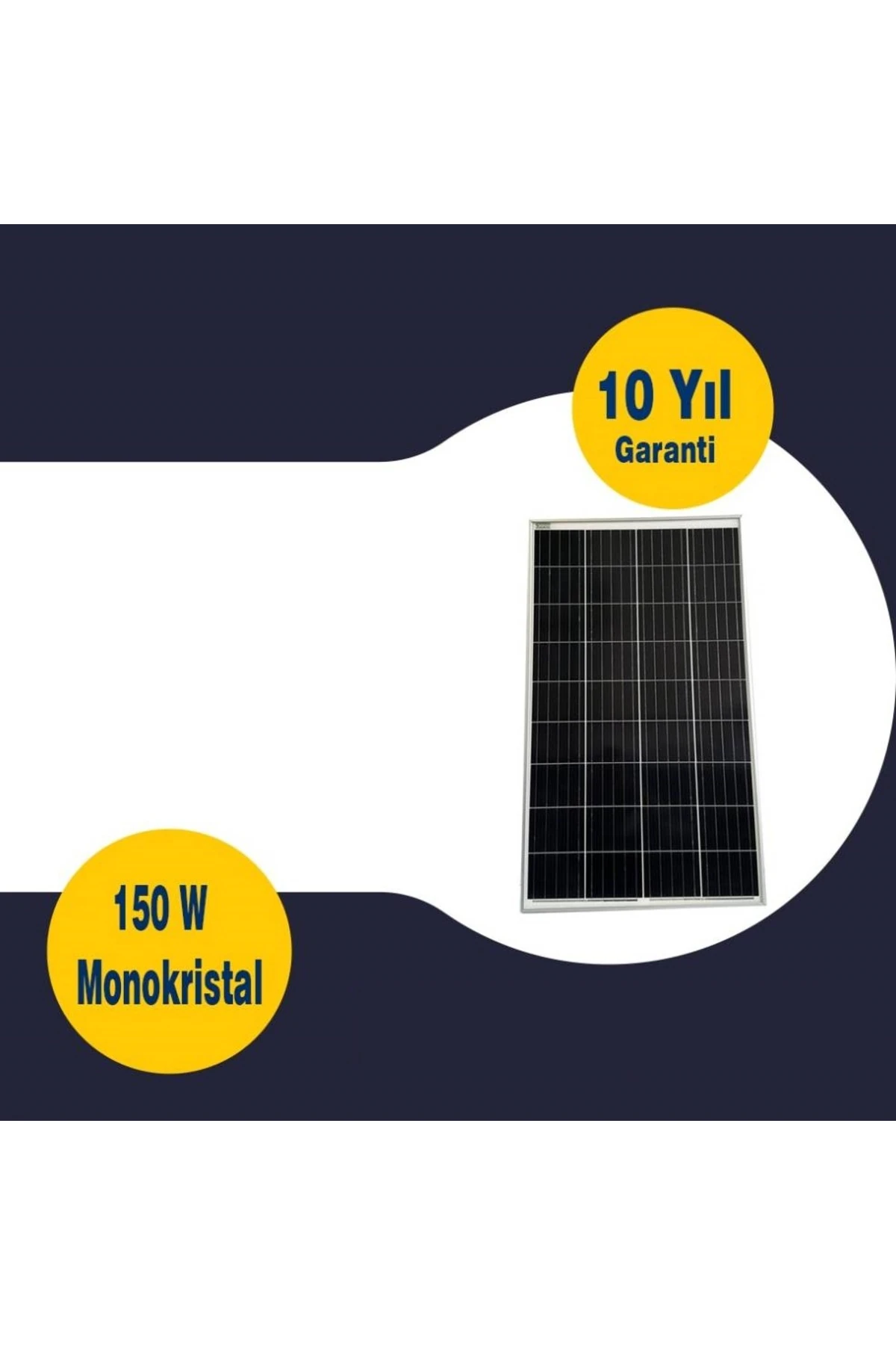 150 WATT MONOKRİSTAL GÜNEŞ PANELİ