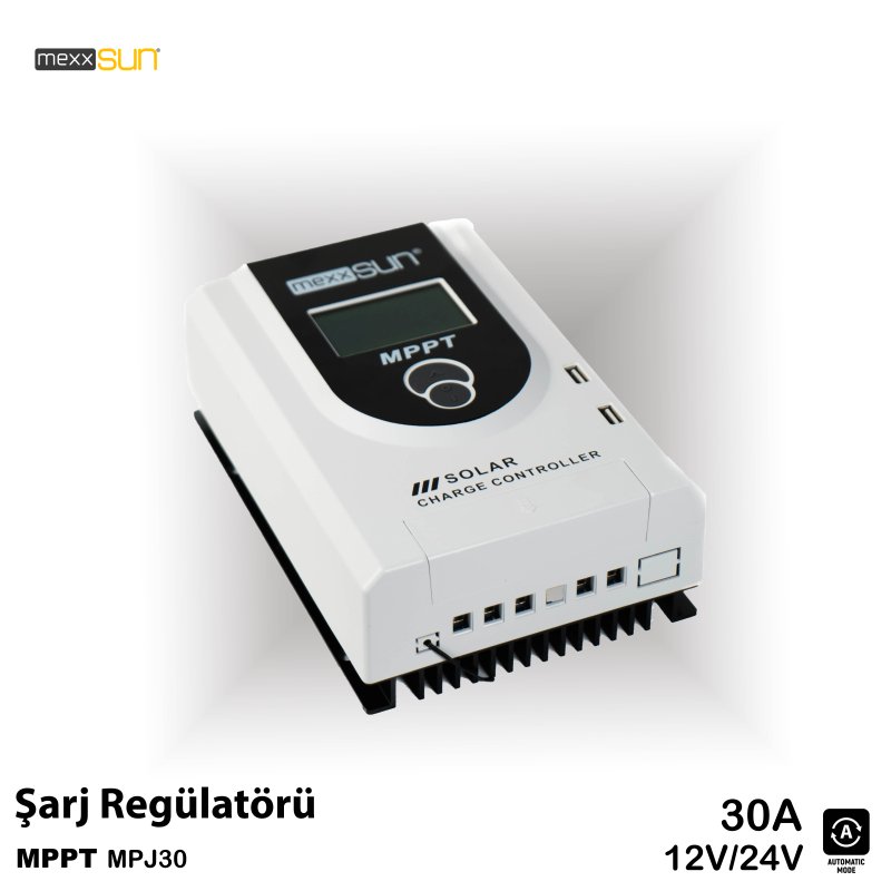 30 A ŞARJ REGÜLATÖRÜ